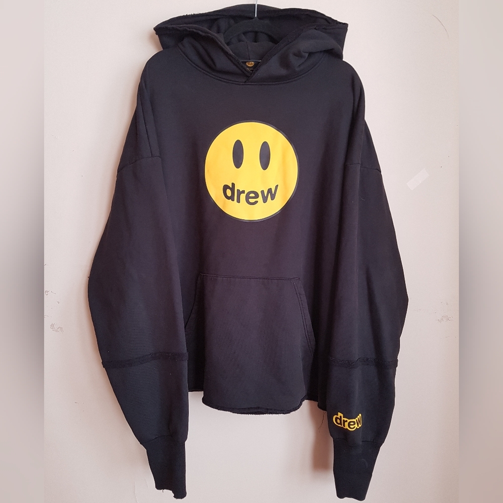DREW HOUSE DECONSTRUCTED MASCOT HOODIE BLACK